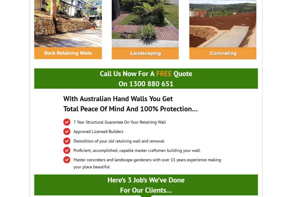 Australian Hand Walls